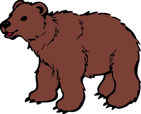 Download Animal Bear Brown Royalty Free Vector Graphic Pixabay