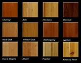 Photos of Examples Of Different Types Of Wood