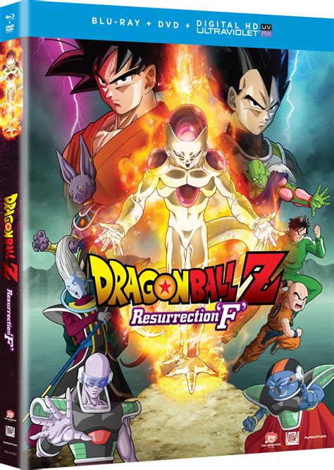 It is the first film to have been presented in imax 3d, and also receive screenings at 4dx theaters. Dragon Ball Z Resurrection F Movie Blu-ray/DVD + Digital HD