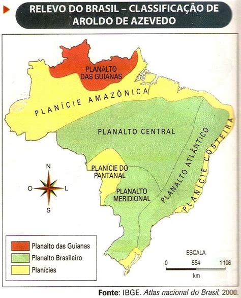 geografia 6º ano mapas do relevo brasileiro variações históricas