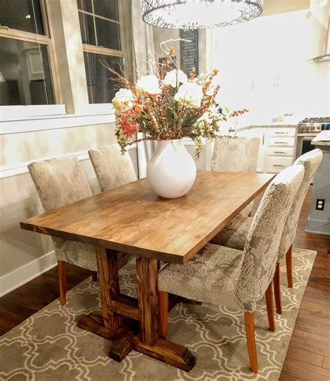 Diy Pottery Barn Inspired Dining Table For 100 Dining Table Pottery