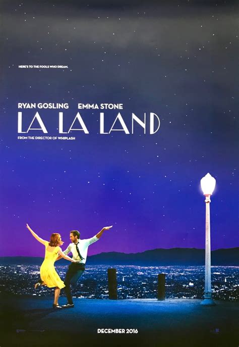 Original La La Land Movie Poster Original Poster