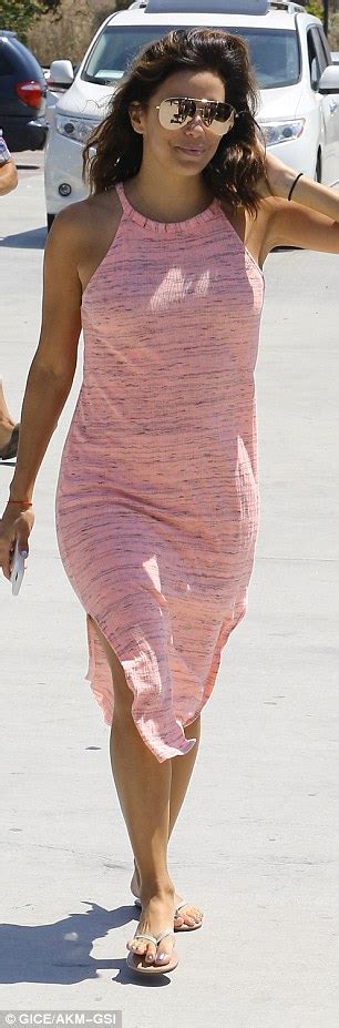 Eva Longoria Sizzles In A Sundress As She Hits Supermarket With Husband