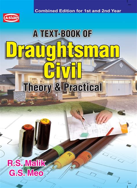 Draughtsman Civil Theory And Practical 1st And 2nd Yr Computech