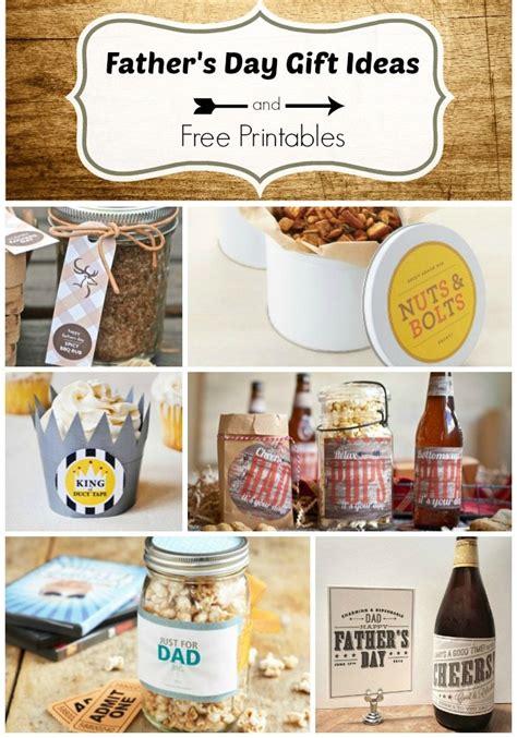 Father's Day Gift Ideas and Free Printables   Taryn Whiteaker