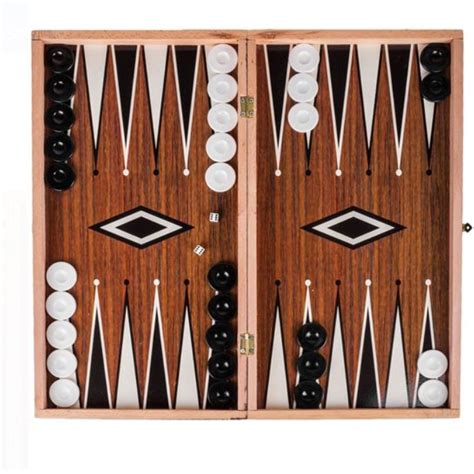 Joc De Table Backgammon Cu Piese Sg 29x15 Cm Emagro