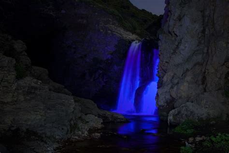 Nnn Neon Waterfalls