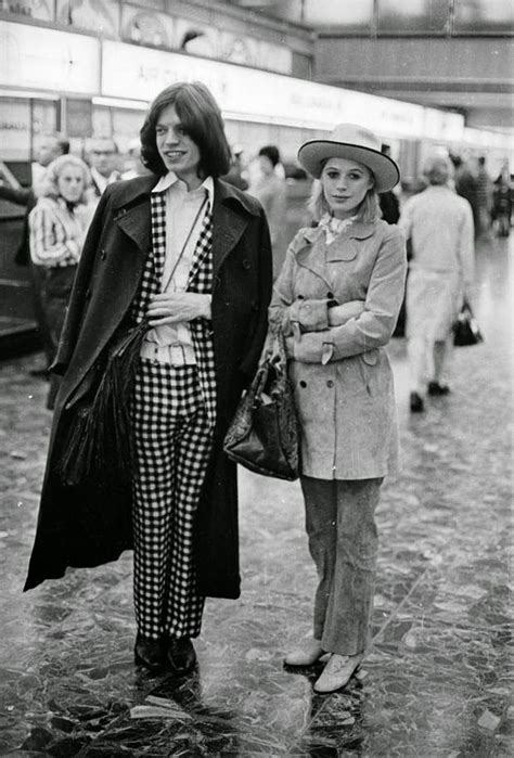 Vintage Everyday Marianne Faithfull And Mick Jagger 37