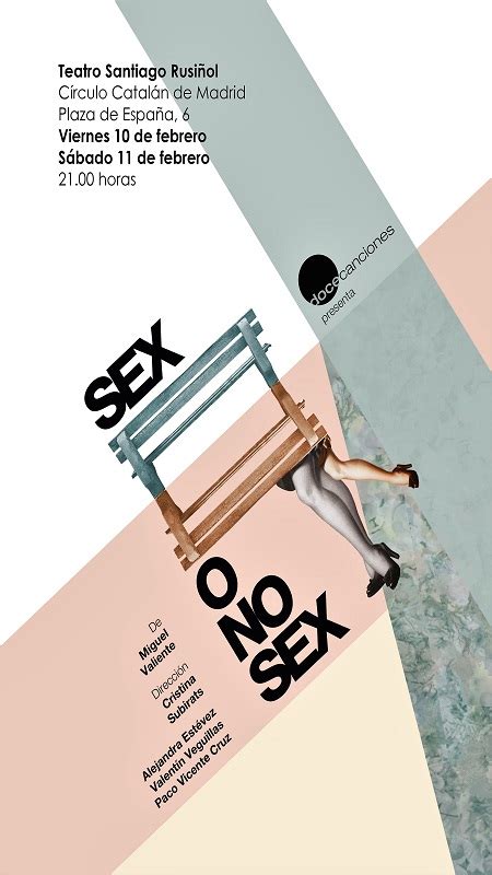 Sex O No Sex La Obra Que Da Voz Al 2 De La Población Asexual Todos Al Teatro