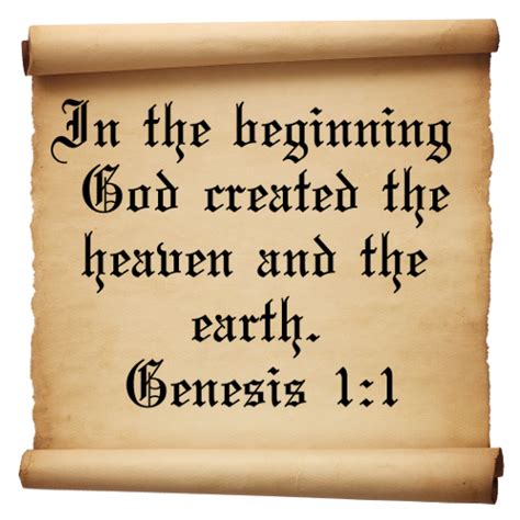 Ca 4000 Bc Creation In The Beginning God Created The Heavens And