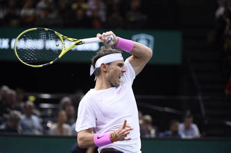 1 rafael nadal and world no. ATP Paris: Rafael Nadal overpowers Adrian Mannarino to ...