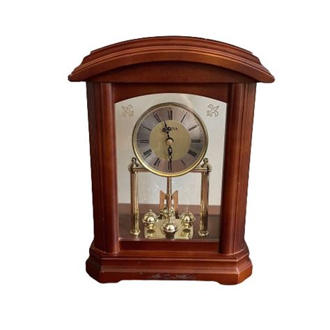 Rust Belt Revival Online Auctions Bulova B1848 Nordale Mantel Clock