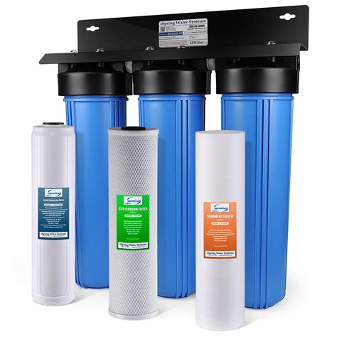 Ispring Wgb32b Pb 3 Stage Whole House Water Filtration System W 20