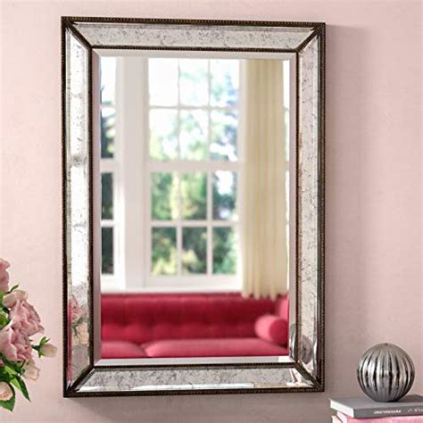 buy large rectangle antique decorative accent wall ed mirror in rectangular shapes angled