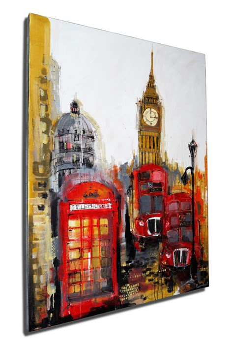 London Skyline Painting By Irina Rumyantseva Artmajeur