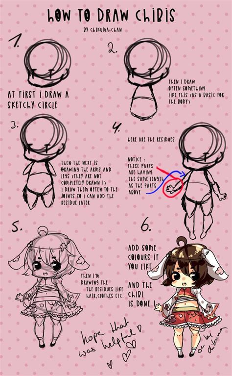 Como Dibujar Chibis Como Dibujar Chibis Anime Drawings Tutorials