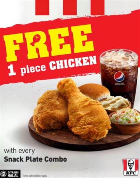 You can also check the kfc official website site, check latest and current menu price and compare it with our menu price because restaurant can. KFC Bagi Satu Ketul Ayam FREE Bila Beli Snack Plate ...