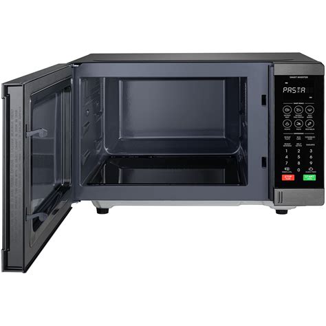 Sm327fhbs 32l Flatbed Microwave Oven Black Stainless Sharp