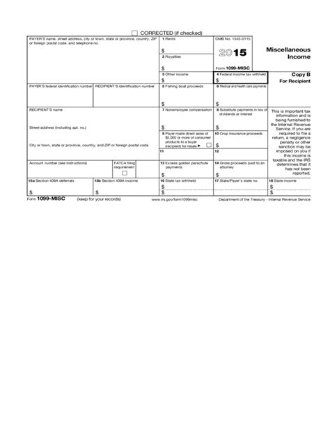 Irs Employee 1099 Form Free Download