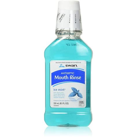 Swan Antiseptic Mouth Rinse Ice Mint 85 Oz