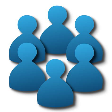 Group Of Members Users Icon Image Free Stock Photo Public Domain