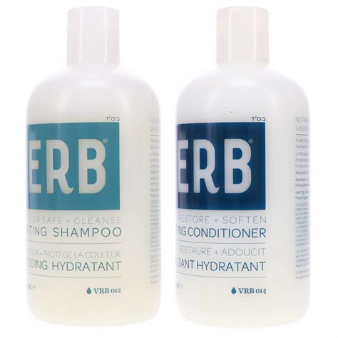 Verb Hydrating Shampoo 12 Oz And Hydrating Conditioner 12 Oz Combo Pack