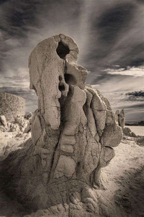 Unusual Rock formations at Playa Las Viudas Photograph by Bill Bailey
