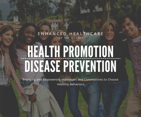 health promotion and disease prevention an overview