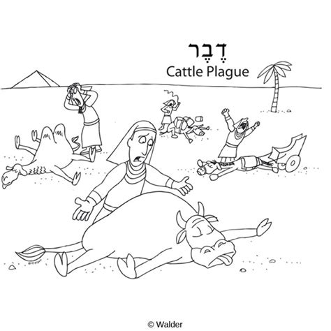 Ten Plagues Cattle Plague Walder Education