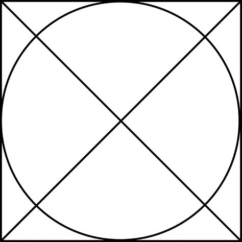The square will symbolize community, integrity, direction, and being practical and elemental. Square Circumscribed About A Circle | ClipArt ETC
