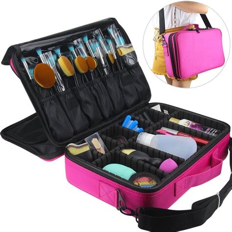 Buy Professional Makeup Organizer Cosmetic Case Travel