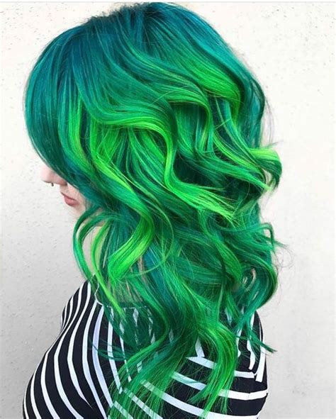 30 Green Hair Color Ideas