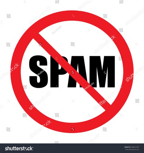 No Spam Images Stock Photos And Vectors Shutterstock