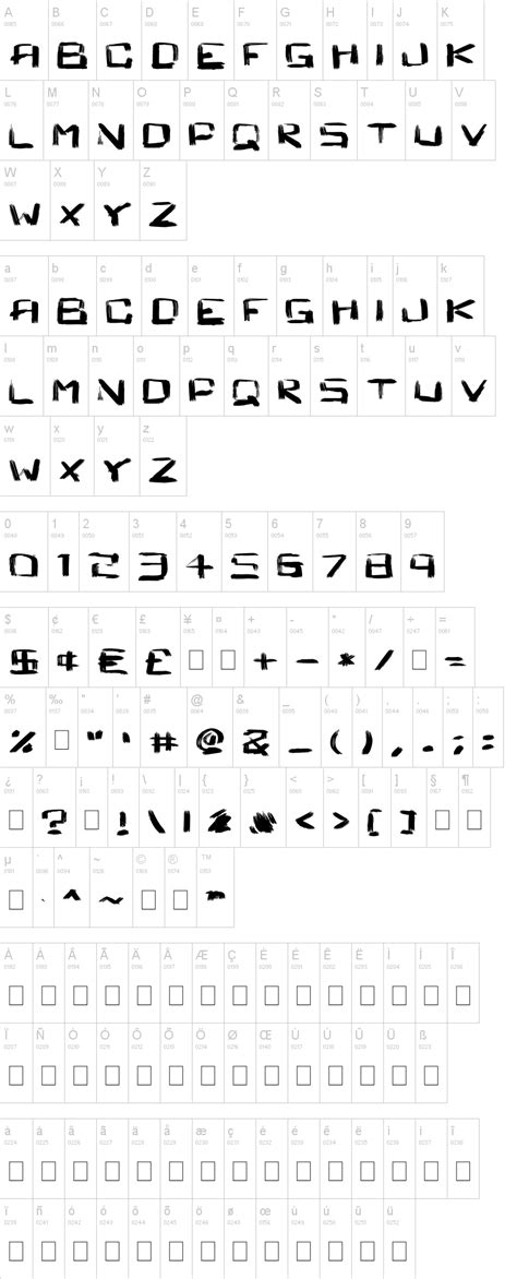 Download 186,286 free fonts at ufonts.com. Square Brush Font | dafont.com