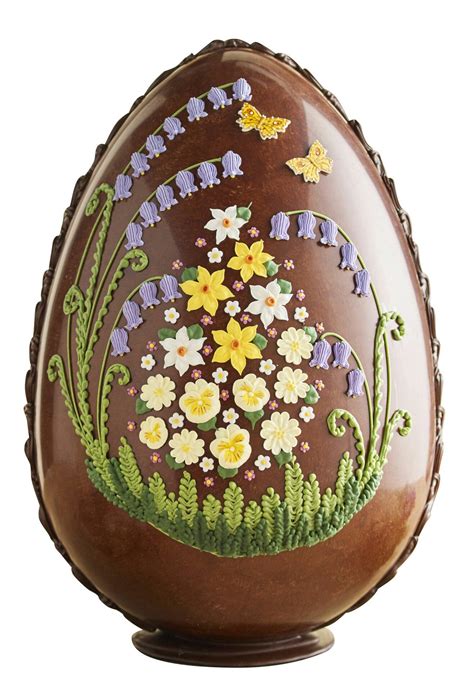 A Beautiful Chocolate Easter Egg Easter Eggs Chocolate Easter Eggs