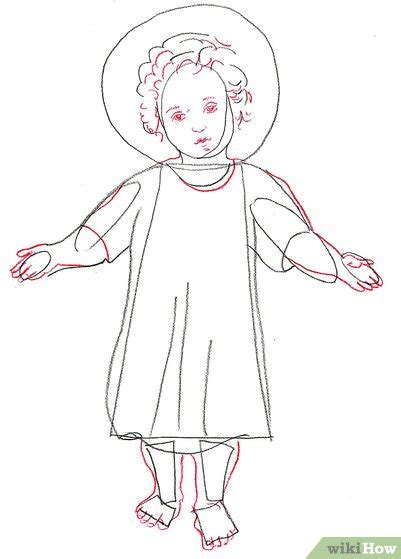 How To Draw Baby Jesus 8 Steps With Pictures Wikihow