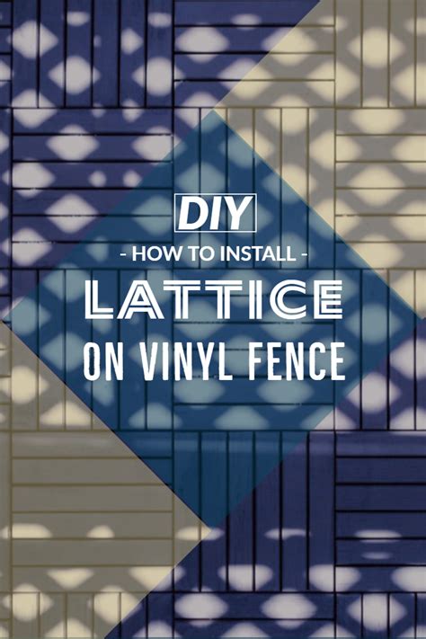 A pvc fence can be an attractive and dependable enclosure for your property. Love that lattice look? Follow this DIY guide to installing lattice on your vinyl fence. Need ...