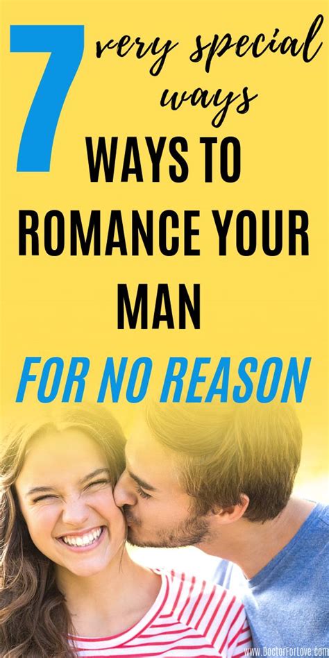 7 Romantically Sweet Ways To Romance Your Man Romantic Surprises For Him Surprises For Your