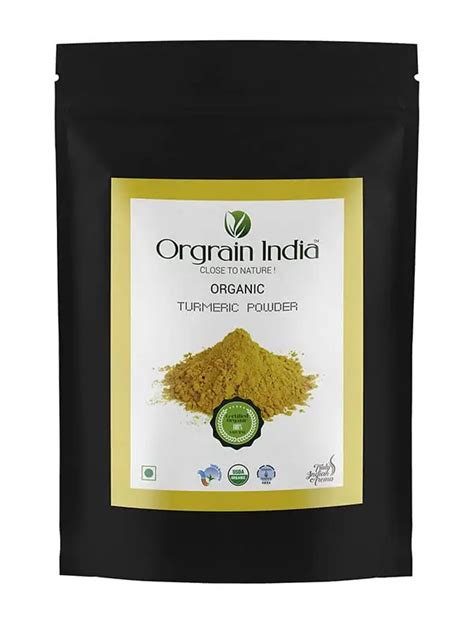Organic Turmeric Powder Orgrain India