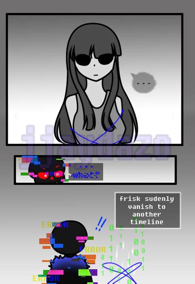 Found You My Frisk Error Sans X Frisk By Jjaydazo On Deviantart