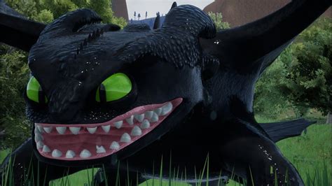 Night Fury The Best Alpha Dragon Showcase Animation Youtube