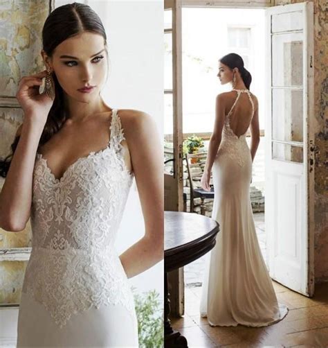 Make your wedding the envy of every bride with elegant wedding dresses lace backless from alibaba.com. 2015 Vadim Margolin Wedding Dresses Spring Summer Mermaid ...