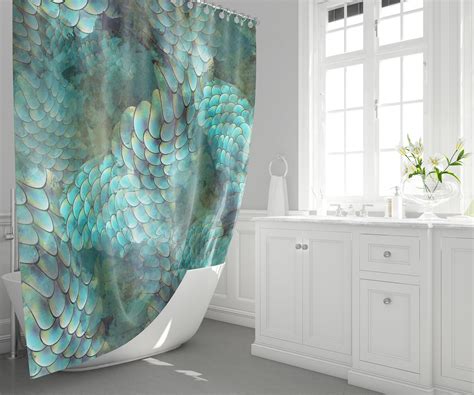 Mermaid Shower Curtain Beautiful Mermaid Polyester Fabric Bathroom Shower Curtain 120x180 Cm A