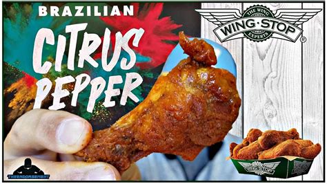 WINGSTOP® | BRAZILIAN CITRUS PEPPER WINGS REVIEW | THEENDORSEMENT - YouTube