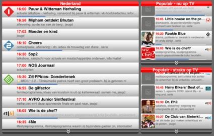 Althans, dat voelt soms zo. TVGiDS.tv: Nederlandse en Belgische televisiegids op de iPad