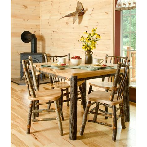 Jason with www.logfurnitureplace.com provides a closer look at the nature's twist log dining table in this video. Rustic Hickory and Oak