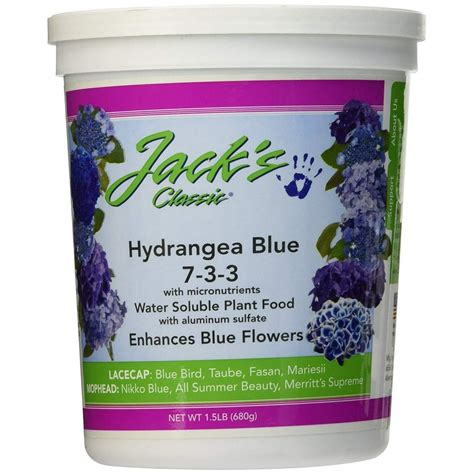 Jacks Classic 59324 Hydrangea Blue Plant Food 15 Lbs
