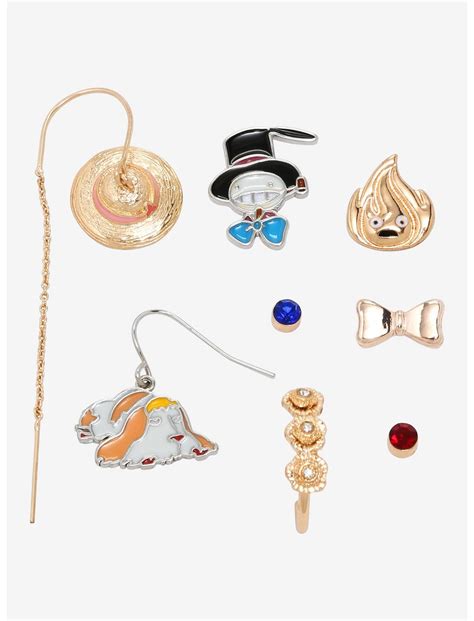 Studio Ghibli Howls Moving Castle Mix And Match Earring Set Boxlunch