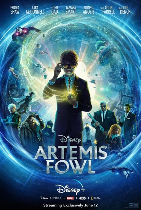 Artemis Fowl Movie Poster The Globe
