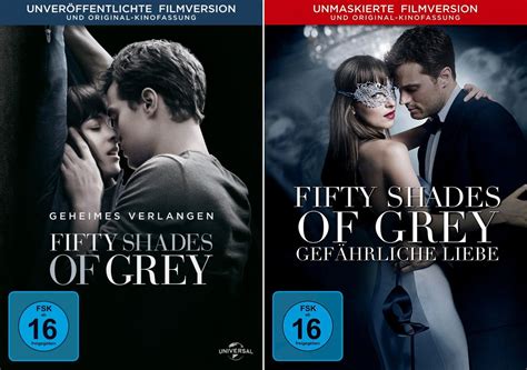 Fifty Shades Of Grey 1 Geheimes Verlangen 2 Gefährliche Liebe